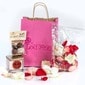 Candle, Rose Petals, & Candy